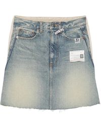 Maison Mihara Yasuhiro - Logo-Patch Skorts - Lyst
