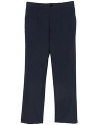 Pmds - Giorgio Button-Fastening Trousers - Lyst