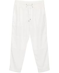 James Perse - Drawstring Tapered Trousers - Lyst