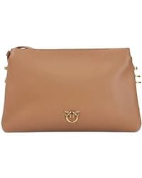 Pinko - Mini One, Two, Three Leather Crossbody Bag - Lyst