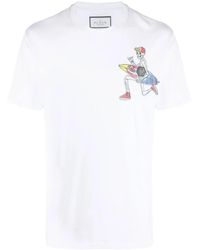 Philipp Plein - Hawaii Graphic-Print Cotton T-Shirt - Lyst