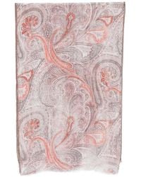 Dell'Oglio - Paisley-Print Scarf - Lyst