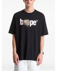 A Bathing Ape - Graffiti Bape Logo Relaxed-Fit T-Shirt - Lyst