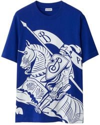 Burberry - Printed T-shirt, - Lyst