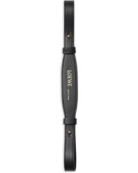 Loewe - Logo-Embossed Leather Strap - Lyst