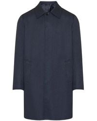 Brioni - Concealed-Front Coat - Lyst