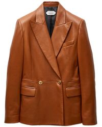 Versace - Nappa Plongé Blazer - Lyst