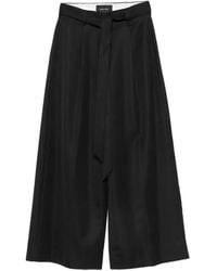 Simone Rocha - Pantalon Ample À Taille Ceinturée - Lyst