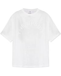 The Upside - Logo-Print T-Shirt - Lyst
