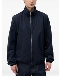 BOSS - Zip-Up High-Neck Jacket - Lyst