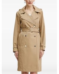 Morgan - Hooded Belted Coat - Lyst