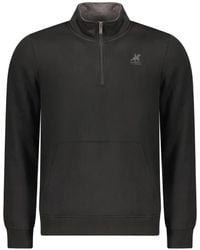 U.S. Grand - Quarter-Zip Logo-Embroidered Sweatshirt - Lyst