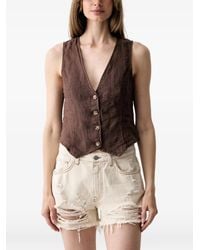 Haveone - Button-Up Waistcoat - Lyst