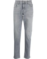 7 For All Mankind - Skinny-Jeans mit Tapered-Bein - Lyst