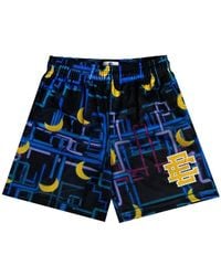 Eric Emanuel - Graphic-Print Mesh Shorts - Lyst