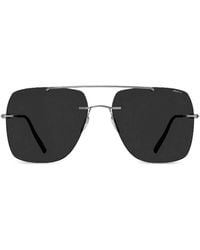 Silhouette - Rimless Square-Frame Sunglasses - Lyst