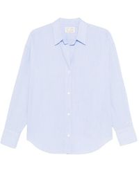 MC2 Saint Barth - Cristal Striped Embroidered Shirt - Lyst