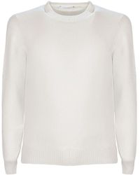 Cruciani - Crew-Neck Cashmere Sweater - Lyst