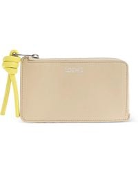 Loewe - Knot Leather Card Case - Lyst