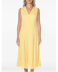Ted Baker - Rueva V-Neck Midi Dress - Lyst