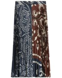 Weekend by Maxmara - Plissé-Effect Pleated Midi Skirt - Lyst