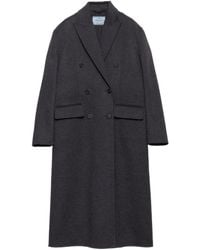 Prada - Jas Met Dubbele Rij Knopen - Lyst