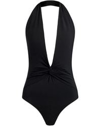 12 STOREEZ - Halter-Neck Bodysuit - Lyst