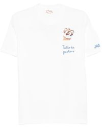 MC2 Saint Barth - Austin Graphic-Print Chest-Pocket T-Shirt - Lyst