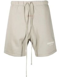 Fear Of God - Logo-Patch Track Shorts - Lyst