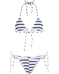 Jean Paul Gaultier - The Asymetric Marinière Bikini Set - Lyst
