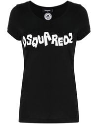 DSquared² - Logo-Print Slim-Fit T-Shirt - Lyst