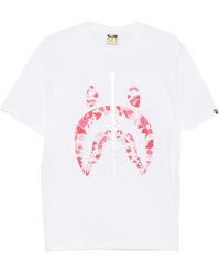 A Bathing Ape - Camo-Print T-Shirt - Lyst