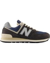 New Balance - 574 Logo-Patch Sneakers - Lyst
