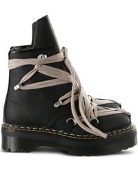 Dr. Martens - 1460 Quad Sole Megalace Combat Boots - Lyst