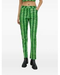 Résumé - Snakeskin-Print Trousers - Lyst