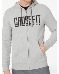 Reebok - Crossfit Zip-Up Hoodie - Lyst