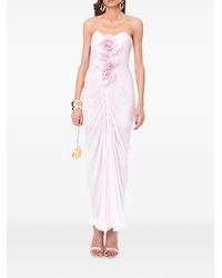 Ana Radu - Orchid Rose Appliqué Gown - Lyst