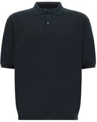 Paul & Shark - Geribbeld Poloshirt - Lyst