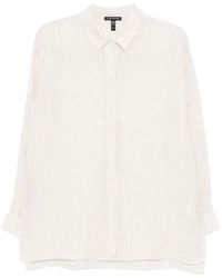 Eileen Fisher - Stripe-Printed Shirt - Lyst