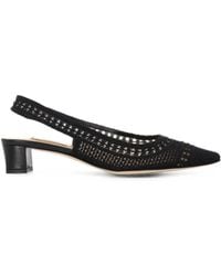 Arteana - Crochet Mesh Slingback Pumps - Lyst