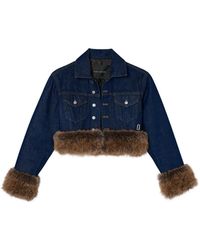 Marc Jacobs - Veste En Fourrure Artificielle - Lyst