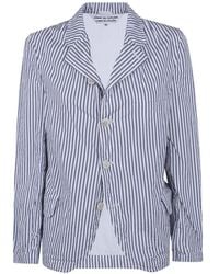 Comme des Garçons - Striped Blazer - Lyst