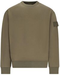 Stone Island - 6100013 Cotton Wool-Fleece_S.I: Ghost Sweatshirt - Lyst