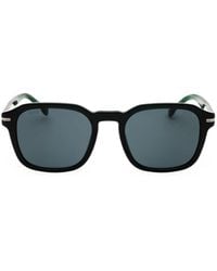 BOSS - Geometric-Frame Sunglasses - Lyst