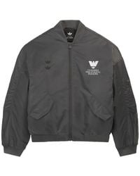 Willy Chavarria - X Adidas Logo-Print Bomber Jacket - Lyst
