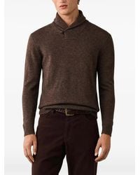 Hackett - Shawl-Collar Sweater - Lyst
