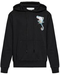 Iceberg - Hoodie À Lien De Resserrage Et Imprimé Graphique - Lyst