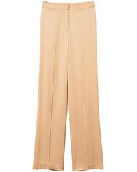 Twinset - Straight-Leg Satin Trousers - Lyst