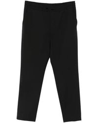 BOSS - Drawstring Elasticated-Waist Trousers - Lyst