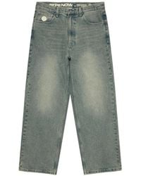 Aape By A Bathing Ape - Logo-Embroidered Straight-Leg Jeans - Lyst